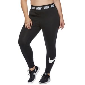 Plus Size Nike High-Waisted Comfort Leggings